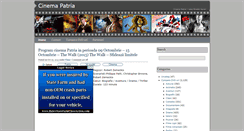Desktop Screenshot of cinemapatria.ro